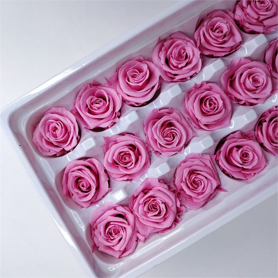 Роза 3-3,5 см средний розовый (21) R21_108