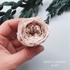 Роза пионовидная 4,5-5 см светлый нюд хаки (8) - фото 6038