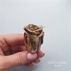 Роза 3 см золотая (21) - фото 7003