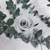 Роза 3 см светло-серая (21) - фото 8249